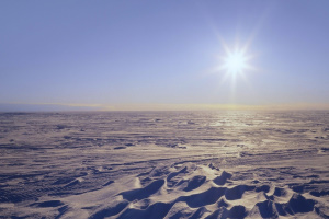 Sonce in sneg